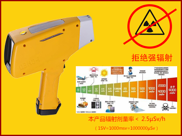 便攜光譜分析儀 有輻射嗎