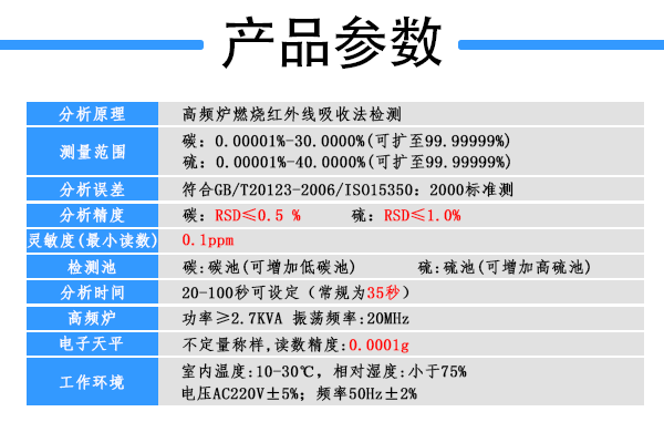 紅外碳硫分析儀